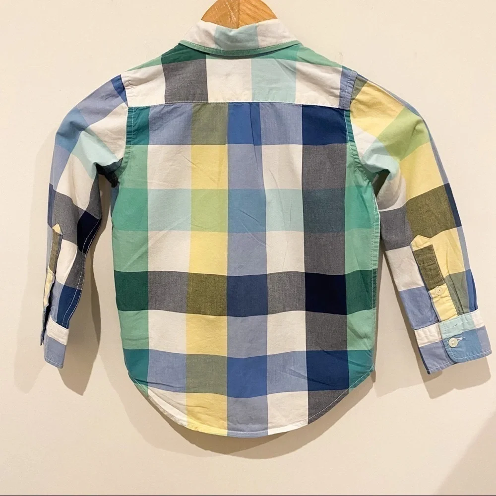 Gap Kids Boy's XS (4-5) Regular Fit Button Down Shirt